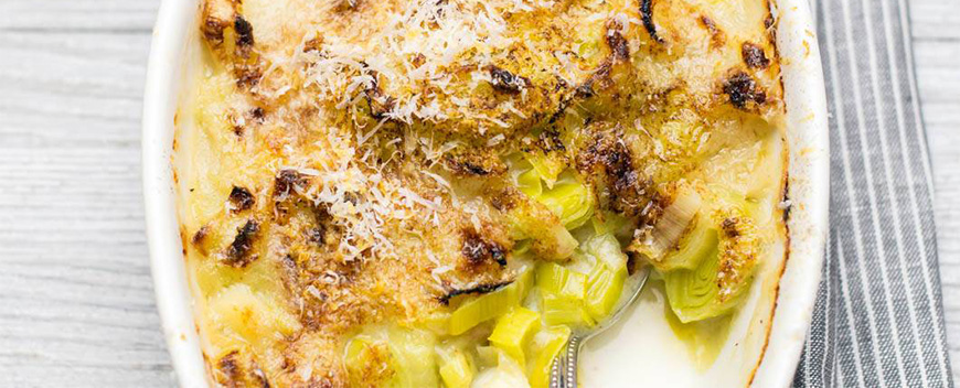 contorni secondi gratin porri parmigiano b