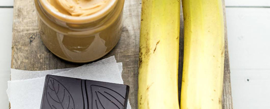 frullati banana arachidi cioccolato a